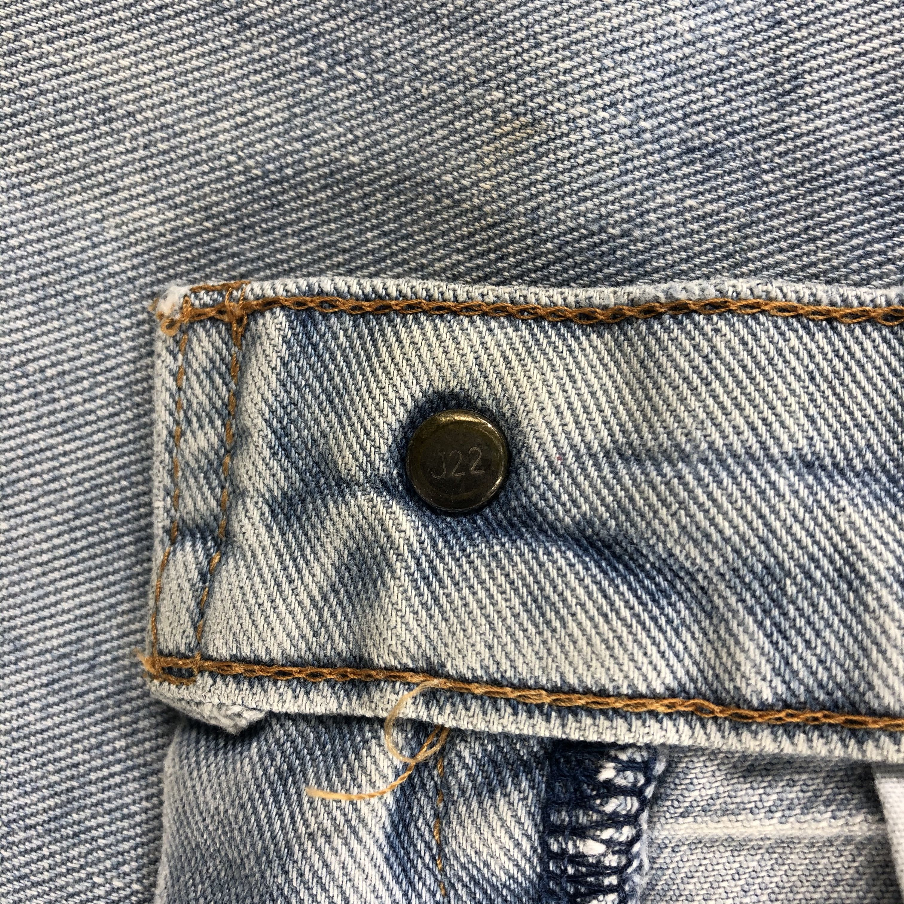 Levi's 90s Vintage Light Wash Levis 512 Jeans-J1740 Size US 32 / EU 48 - 7 Thumbnail
