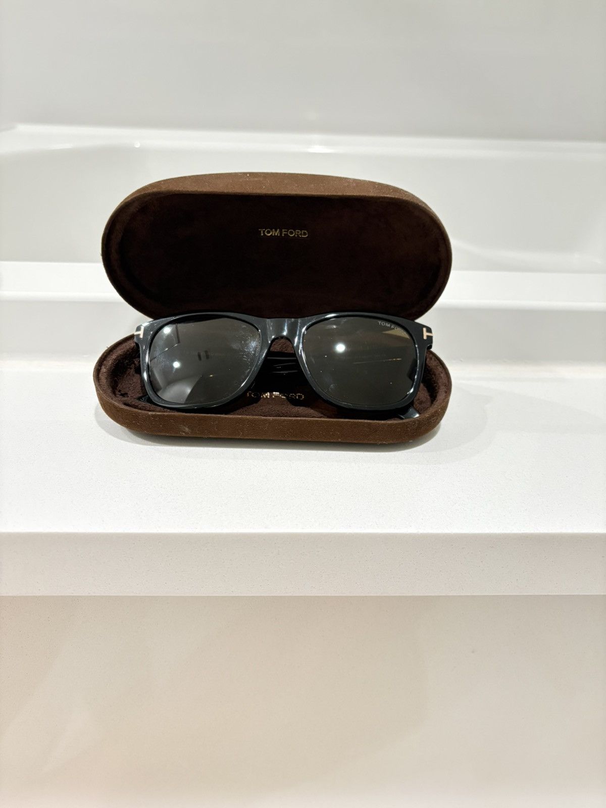 Tom Ford Tom Ford Eric Sunglasses - Black Size ONE SIZE - 4 Thumbnail