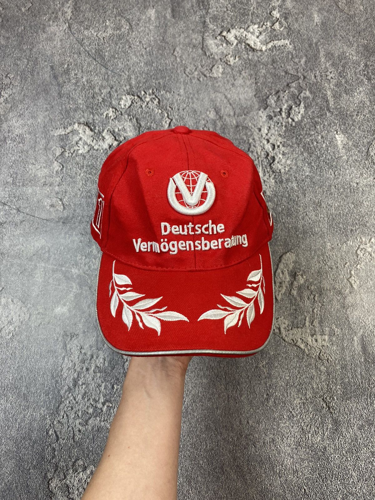 Ferrari Vintage 90s Ferrari F-1 Racing Cap Y2K Streetwear Size ONE SIZE - 2 Thumbnail