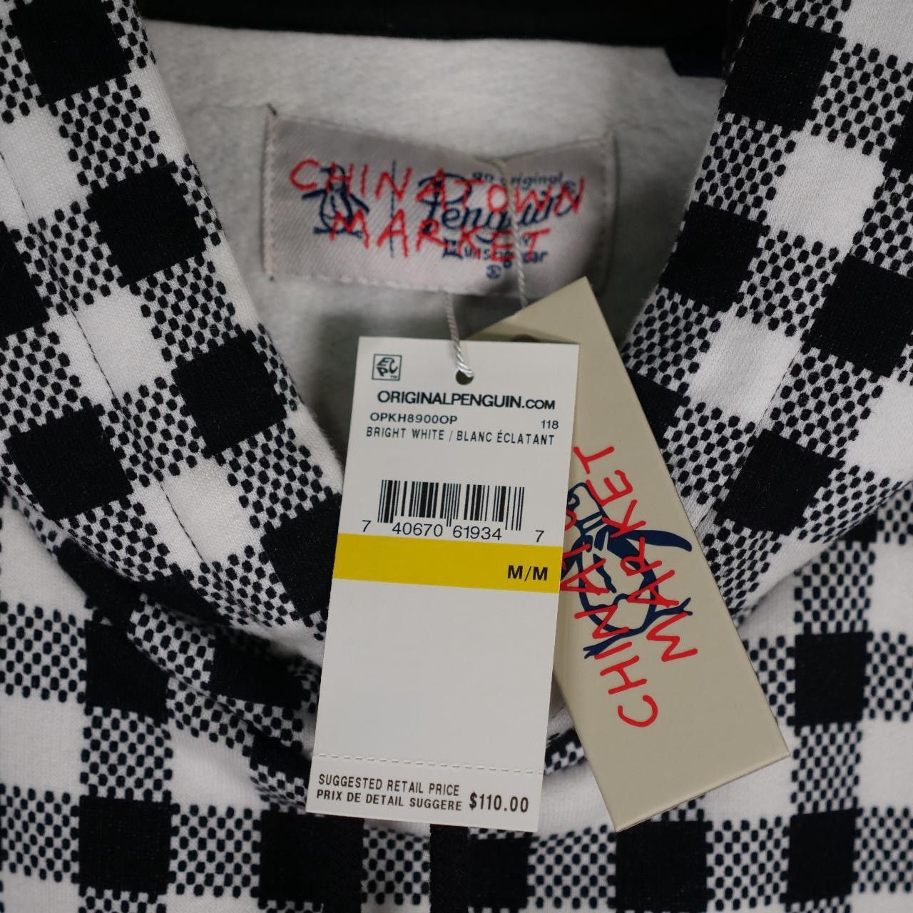 Market × Original Penguin NWT Chinatown Market x Original Penguin Checkerboard Hoodie Size US M / EU 48-50 / 2 - 4 Thumbnail