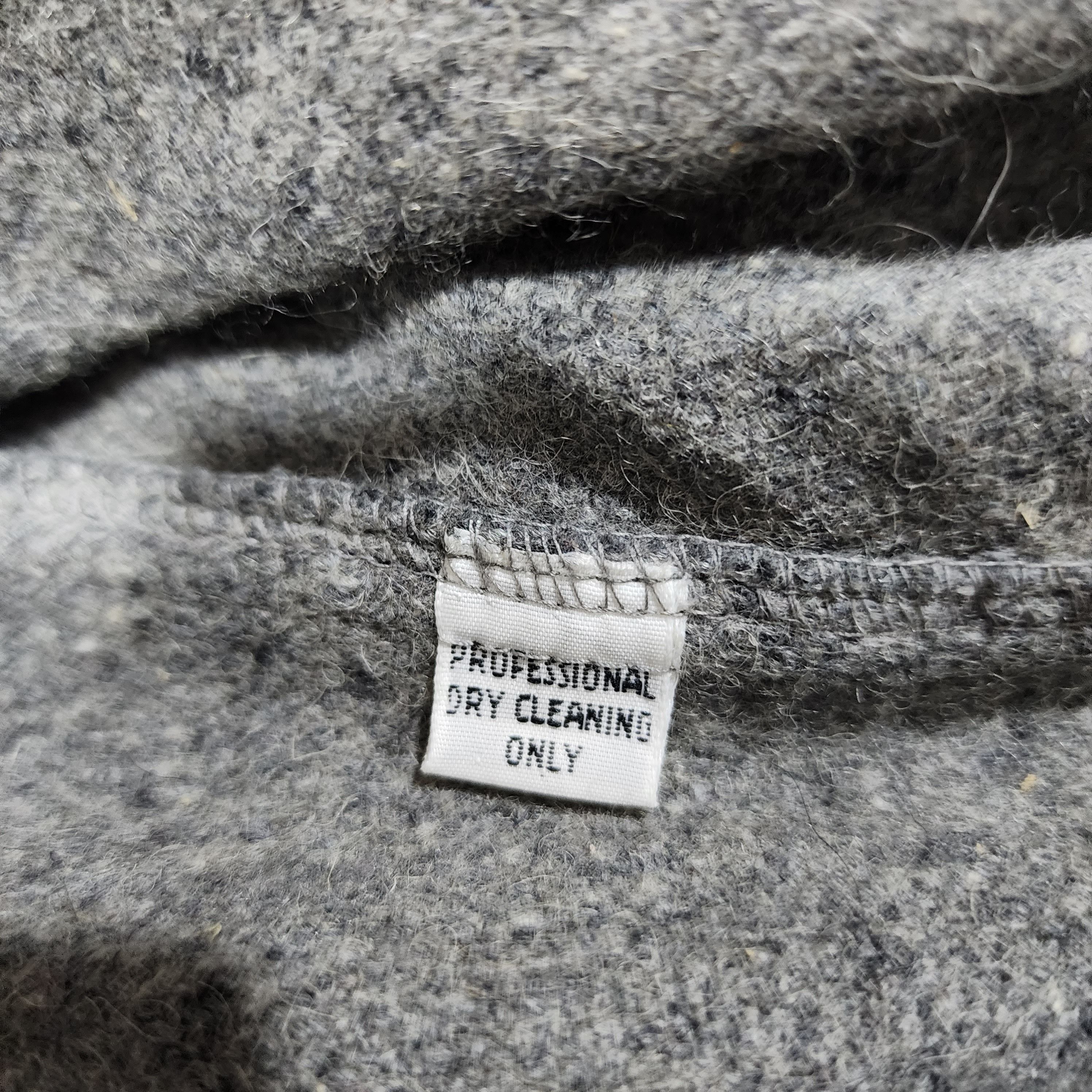 Beams Zipper Wool Jacket