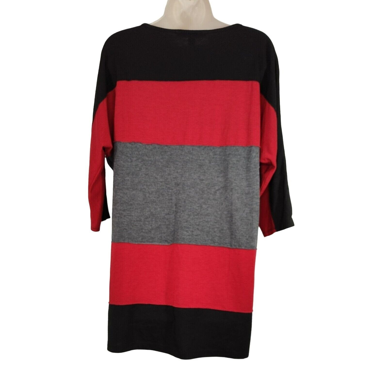 Other Coco Bianco T-Shirt Tunic Top Dress Women Size S Colorblock Size S / US 4 / IT 40 - 4 Thumbnail
