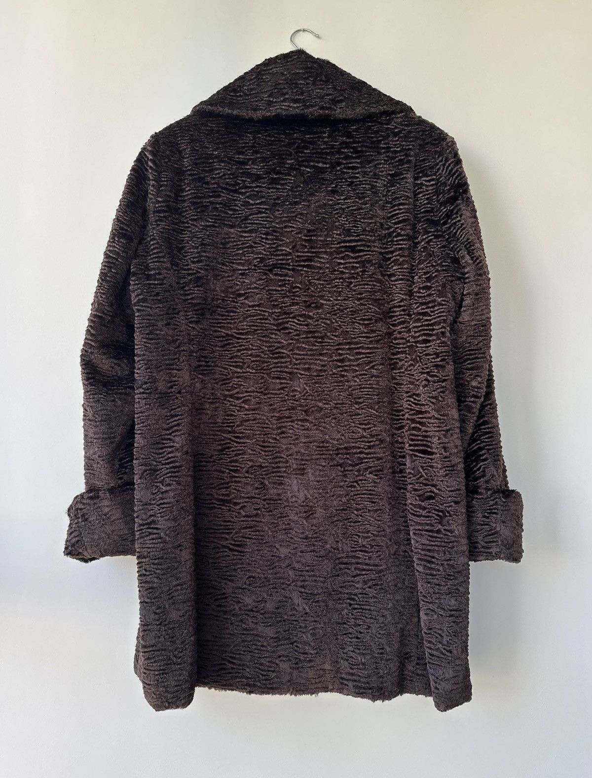 Vintage Dennis Basso Fur Coat Overcoat Jacket Women's Size L Size L / US 10 / IT 46 - 2 Thumbnail