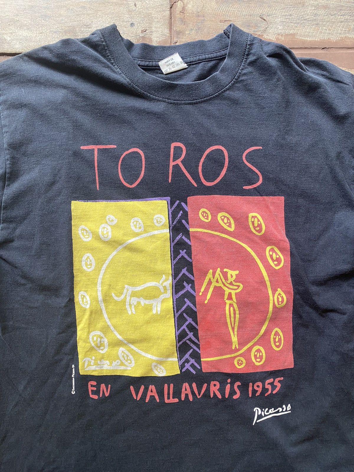 Vintage Vintage 2004 Picasso T Shirts Size US M / EU 48-50 / 2 - 2 Thumbnail