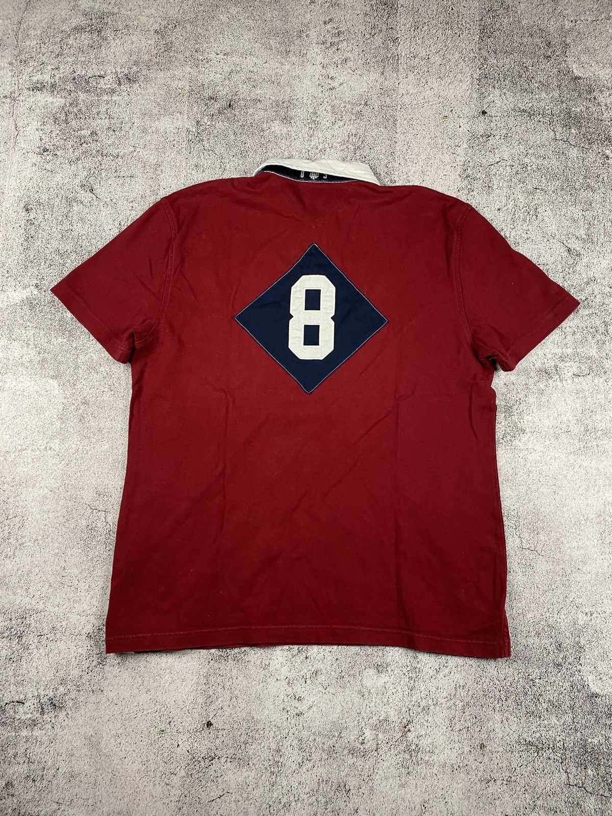 Other Vintage Tommy Hilfiger Rugby polo shirt Size US L / EU 52-54 / 3 - 8 Thumbnail