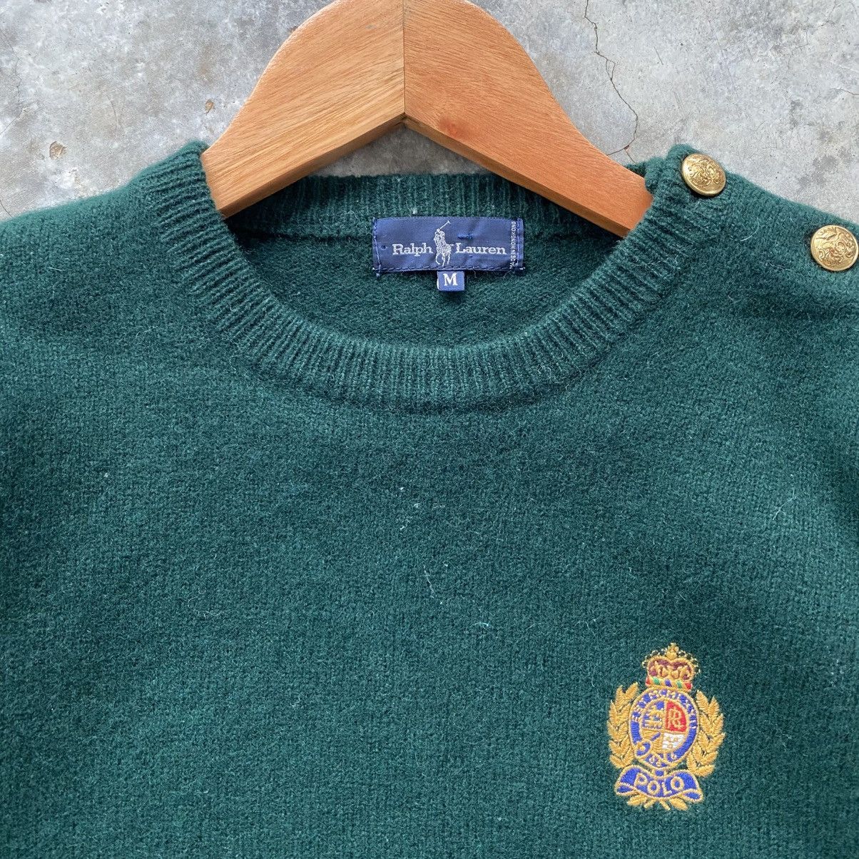 Polo Ralph Lauren × Vintage Vintage 90's Polo Ralph Lauren Knitwear Size M / US 6-8 / IT 42-44 - 5 Thumbnail