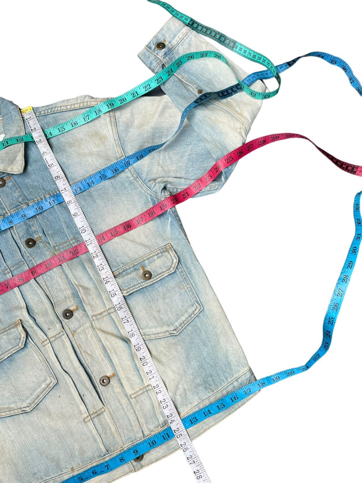 Designer Snidel Type II Faded Denim Jacket Size M / US 6-8 / IT 42-44 - 10 Thumbnail