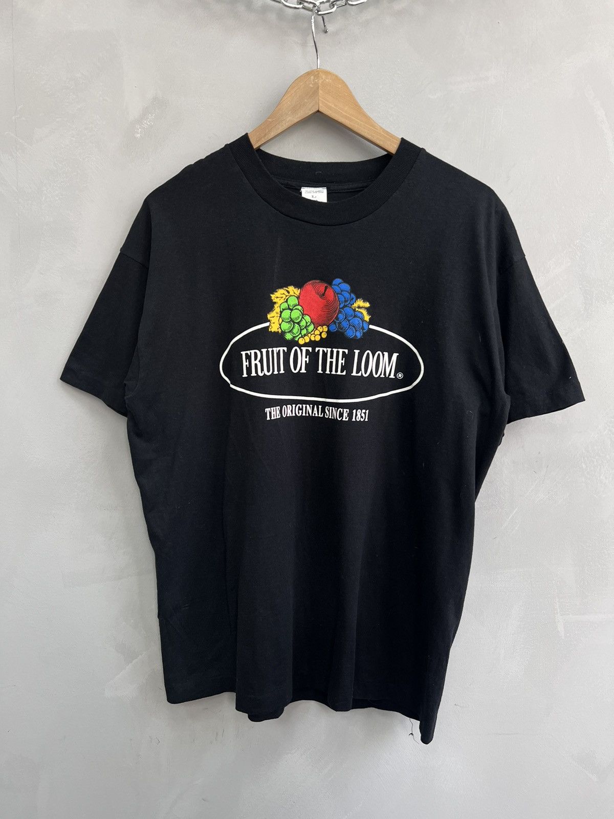 Fruit Of The Loom Vintage 90s Fruit of the Loom T-Shirt (L) Kanye vibe Size US L / EU 52-54 / 3 - 1 Thumbnail