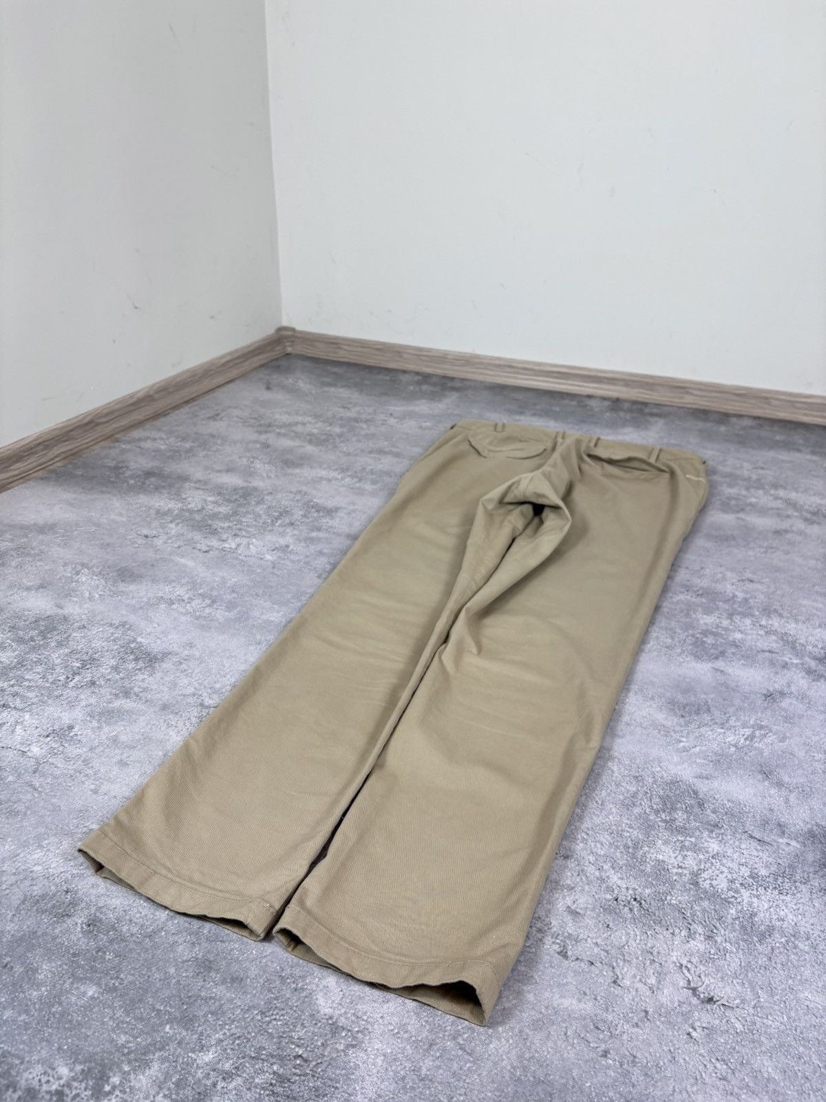 Other Cruna Men’s Beige Brown Chino Pants Trousers Cotton Blend Size US 34 / EU 50 - 15 Thumbnail