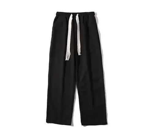 Japanese Brand 22SS Tokyo Union Black Casual Straight Leg Pants Size US 32 / EU 48 - 4 Thumbnail