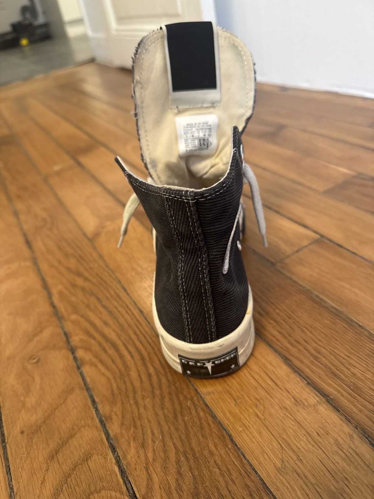 Converse × Rick Owens Drkshdw Converse Turbodrk DRKSHDW converse Size US 7 / EU 40 - 5 Thumbnail