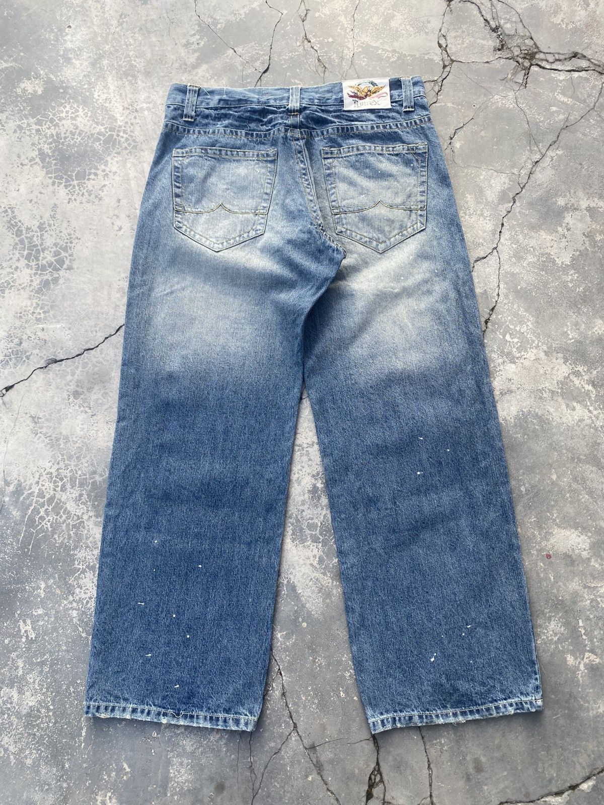 Avirex AVIREX Baggy Jeans ACNE STUDIO BALENCIAGA Size US 38 / EU 54 - 3 Thumbnail