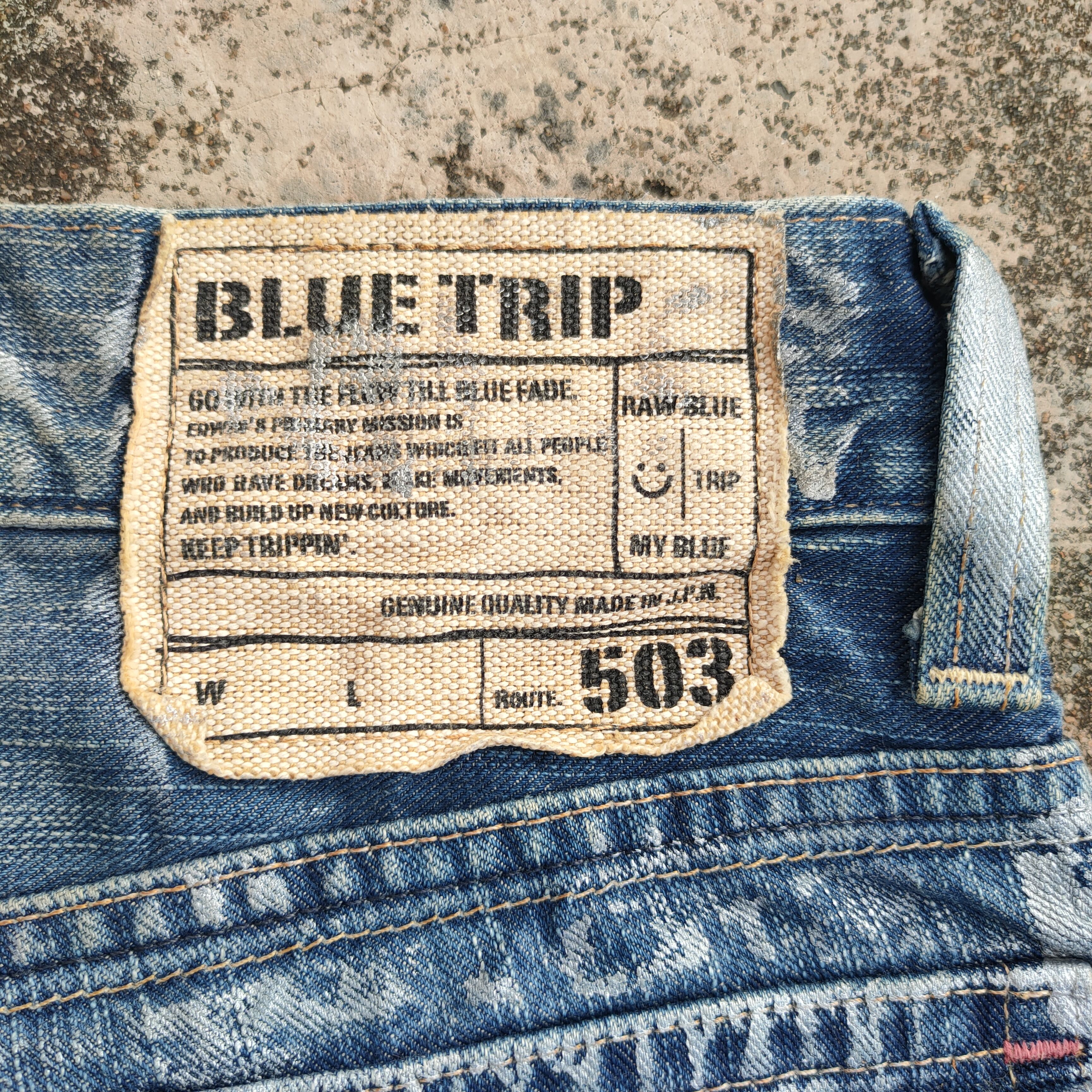 Edwin FLARE VINTAGE EDWIN BOOTCUT RIPPED DENIM JEANS PANTS Size US 35 - 14 Thumbnail