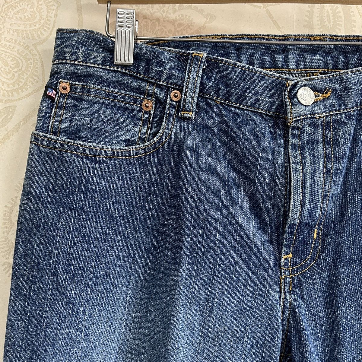 Polo Ralph Lauren × Ralph Lauren Ralph Lauren Boot Cut Denim Jeans Anime Paints Size US 34 / EU 50 - 6 Thumbnail