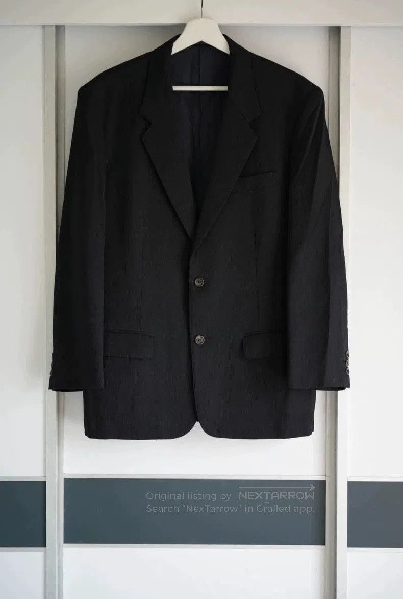 Yohji Yamamoto Yohji Yamamoto 90s Textured Suit Jacket Size US M / EU 48-50 / 2 - 1 Thumbnail