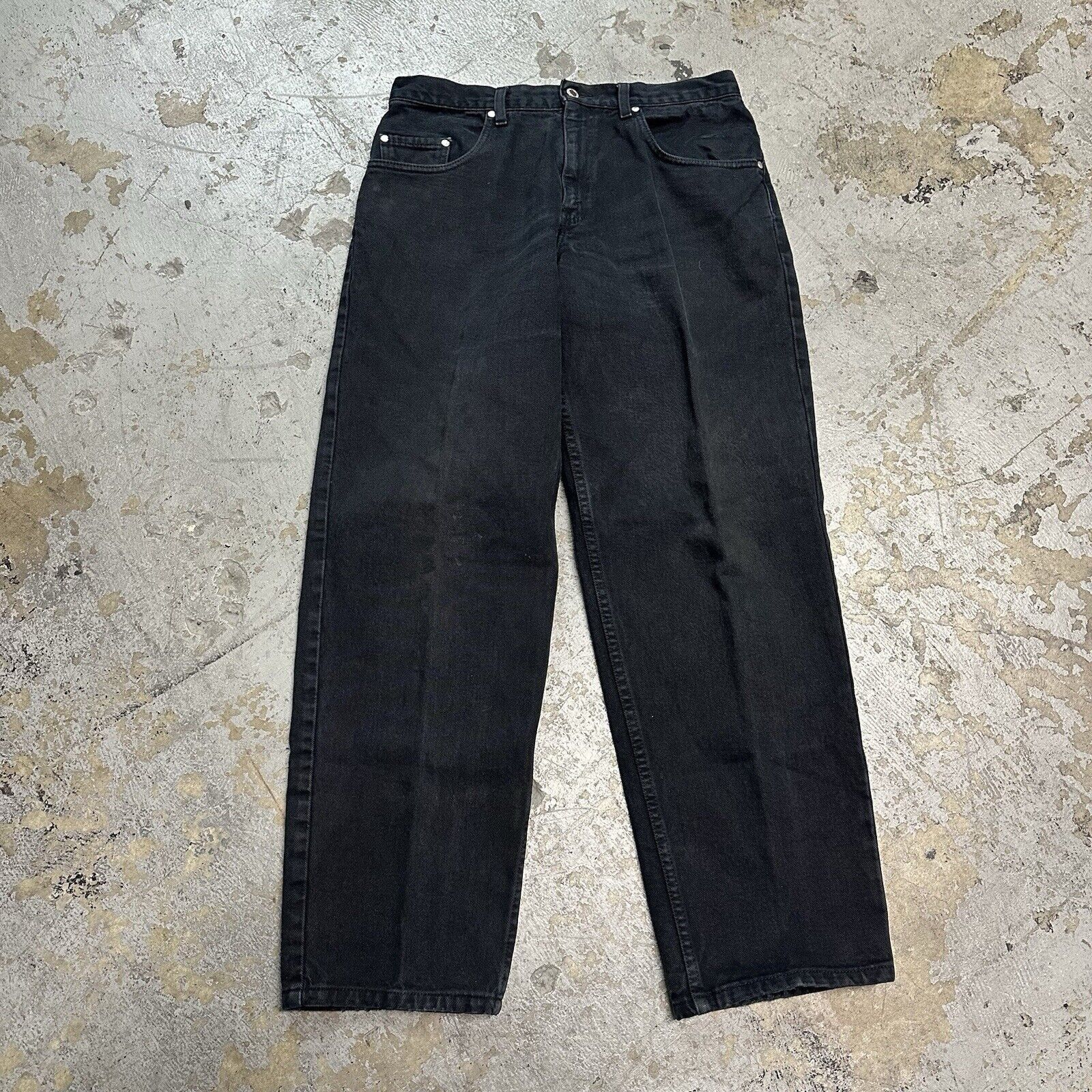 Levis Silvertab Baggy Black | Grailed