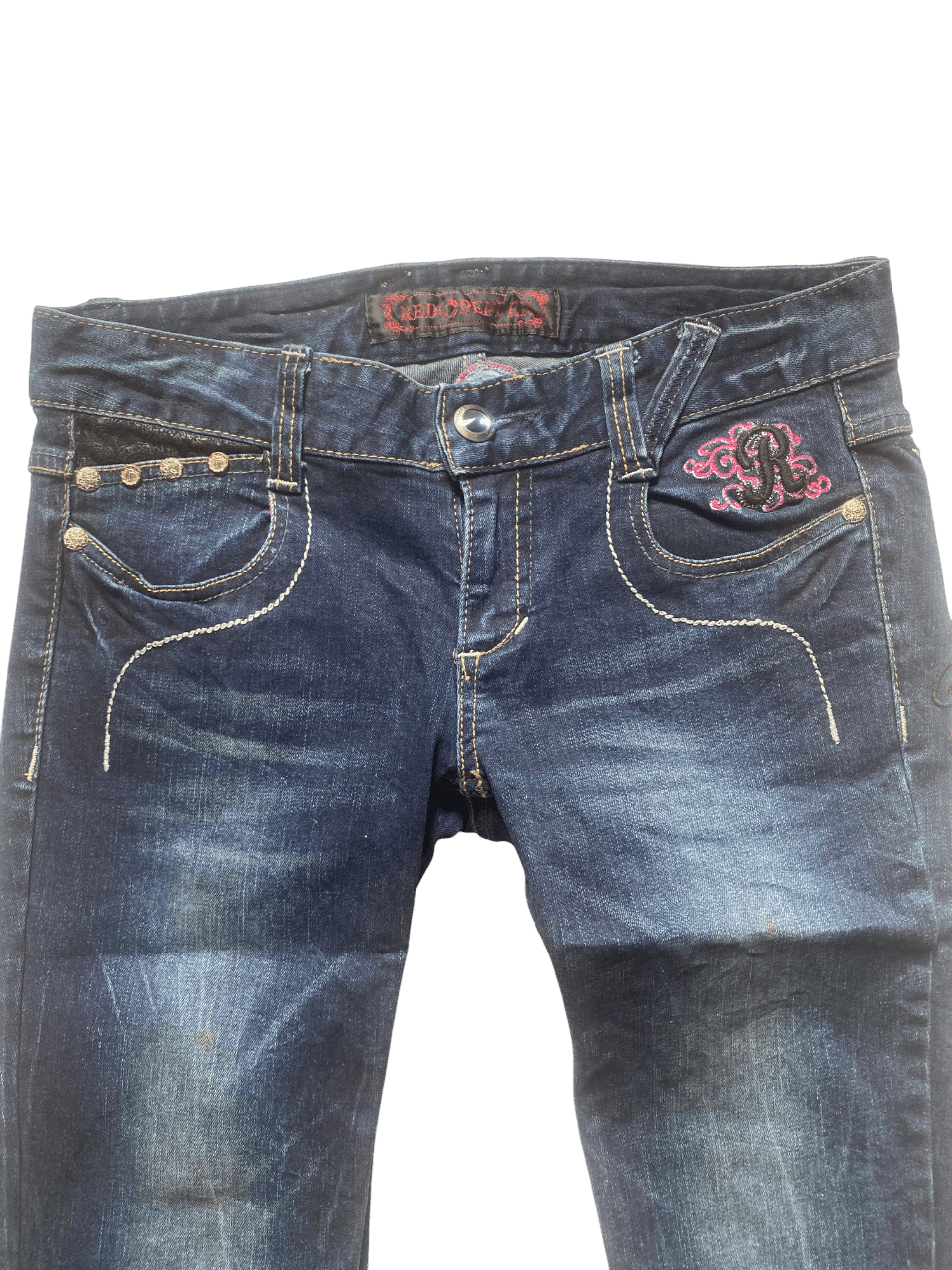 Ed Hardy Ed Hardy Christian Audiger X Red Pepper Jeans Size 32" / US 10 / IT 46 - 4 Thumbnail