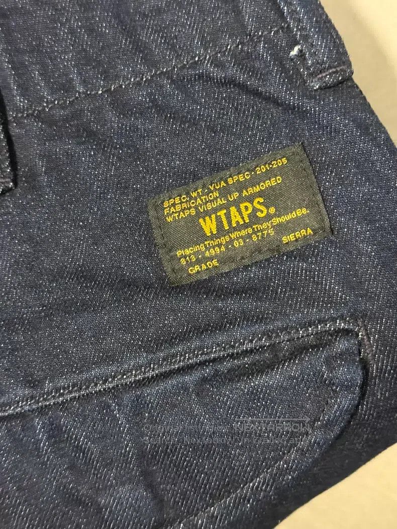 Wtaps Wtaps size 1 Dark Blue Multi-Pocket Cargo Work Denim Army P Size US 29 - 3 Thumbnail