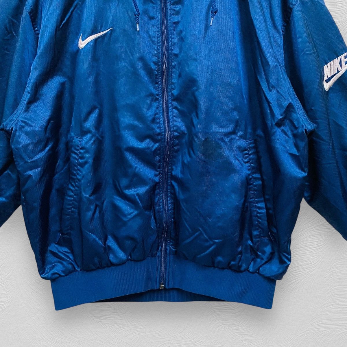 Nike Vintage nike hoodie jacket windbreaker Size US XL / EU 56 / 4 - 3 Thumbnail