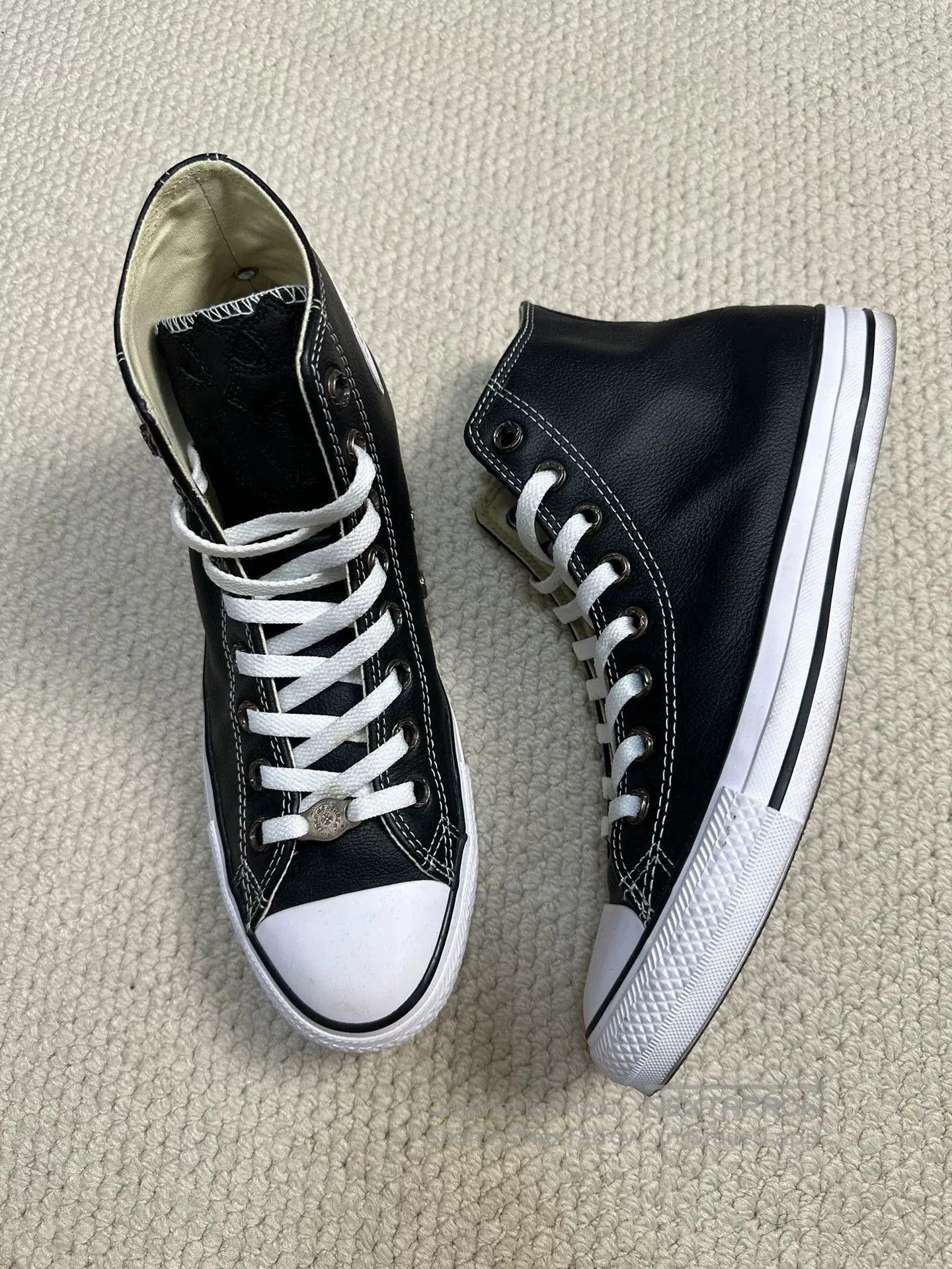 Chrome Hearts Chrome Hearts Converse Allstar Cross Leather. Size US 10 / EU 43 - 3 Thumbnail