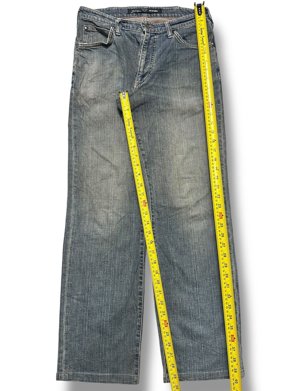 Wrangler Vintage Wrangler Authentic Western Jeans Straight & Mudwash Size US 30 / EU 46 - 15 Thumbnail