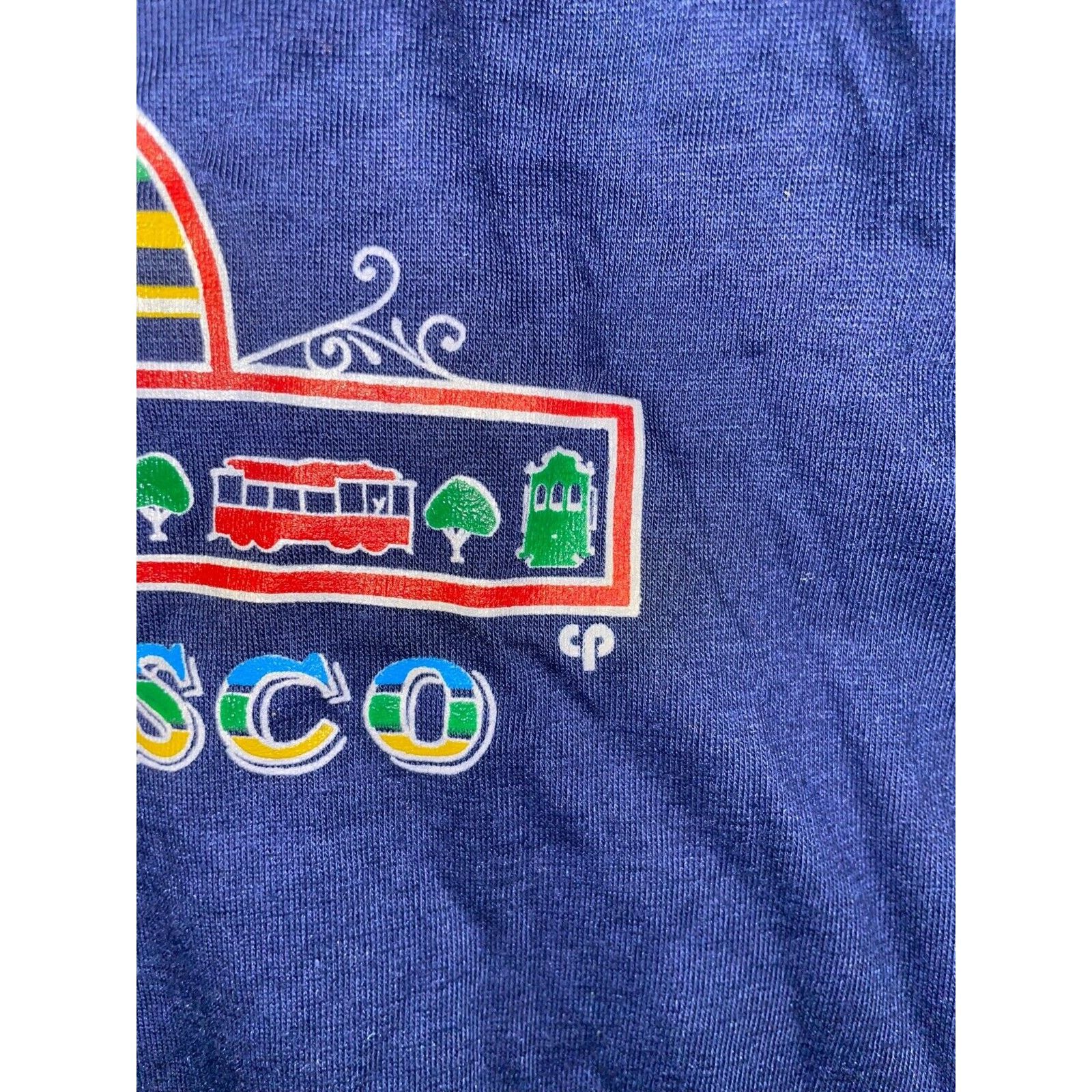 Vintage Vintage San Francisco Shirt Collegiate Pacific Tee 1984 M Size US M / EU 48-50 / 2 - 7 Thumbnail