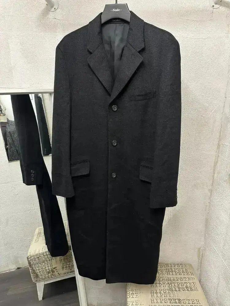Yohji Yamamoto Yohji Yamamoto D'URBAN AAR Pure Cashmere Coat-2505 Size US L / EU 52-54 / 3 - 1 Thumbnail