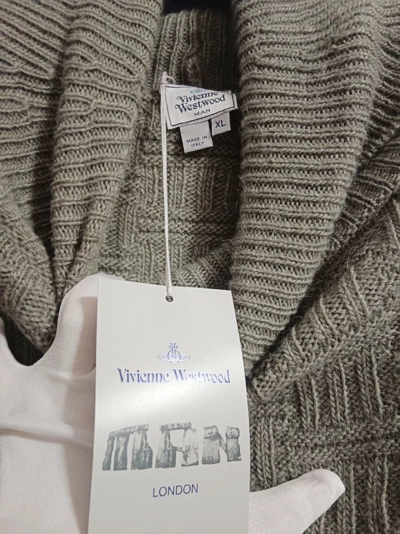 Vivienne Westwood Vivienne Westwood Two-pole collar sweater Size US L / EU 52-54 / 3 - 6 Thumbnail