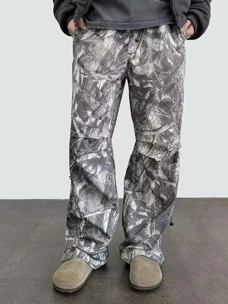 Japanese Brand Retro straight camouflage jeans Size US 32 / EU 48 - 2 Thumbnail
