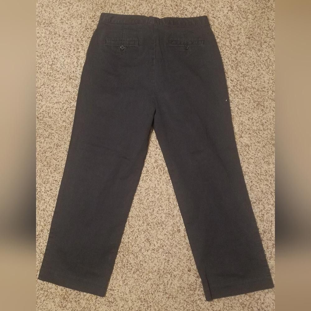 Tommy Hilfiger Tommy Hilfiger Black Pants Size 10 Size 32" / US 10 / IT 46 - 3 Thumbnail