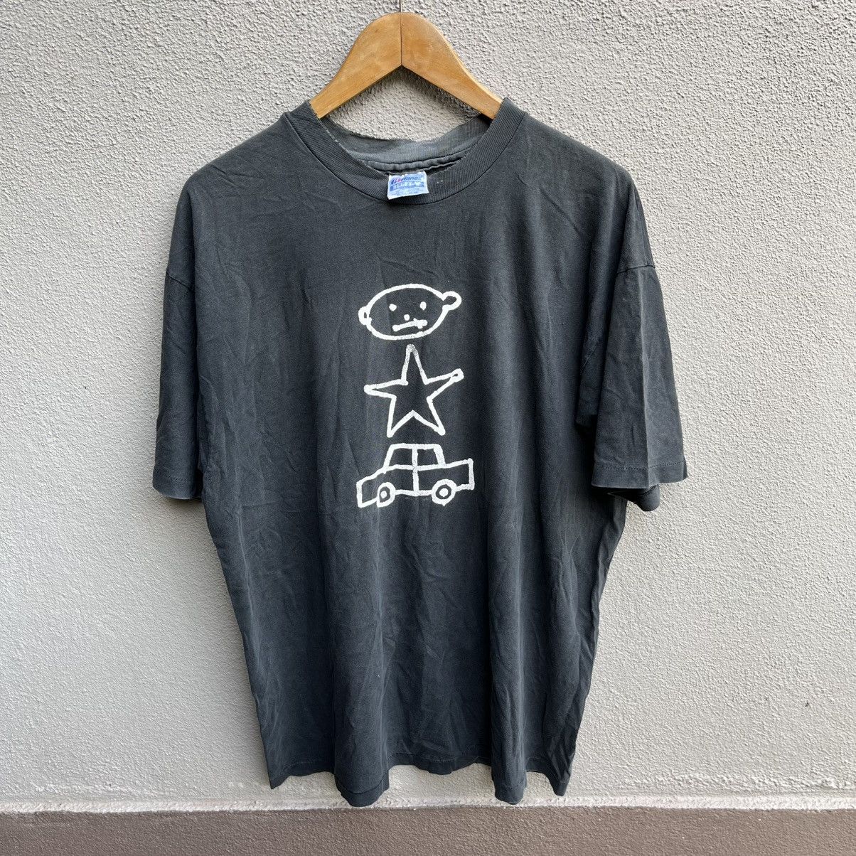 Band Tees Vintage U2 band tee disstressed sunfaded Size US XL / EU 56 / 4 - 1 Thumbnail