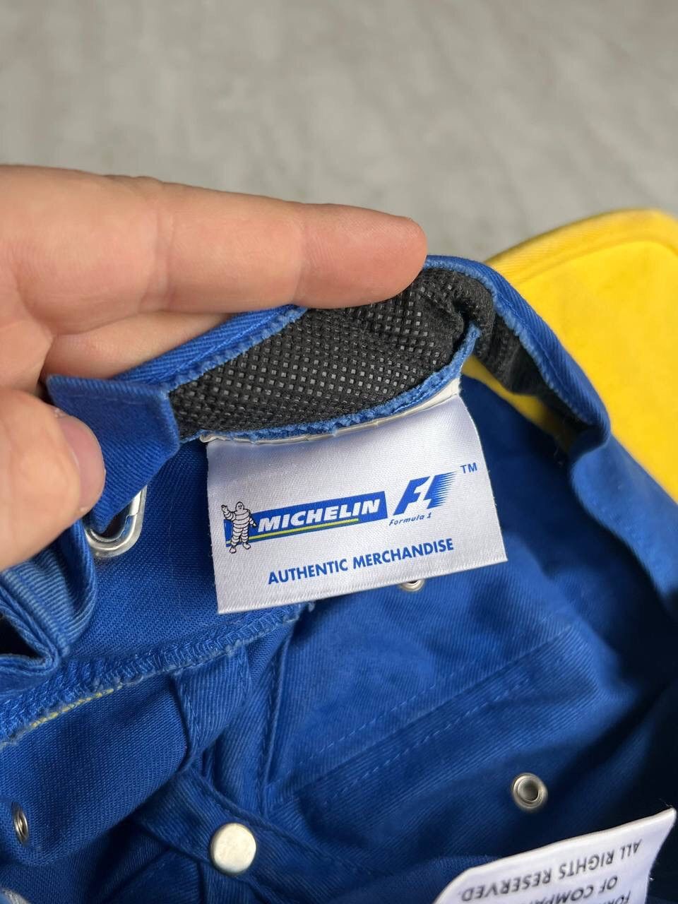 Formula 1 Vintage Michelin Formula F1 Racing Car Embroidery Cap Hat Size ONE SIZE - 9 Thumbnail