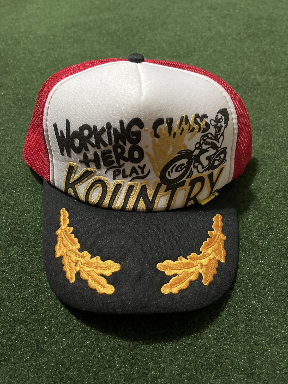 KAPITAL キャピタルWORKING HERO KOUNTRY キャップ Spring Summer 2024 Kapital Kountry Working Class Hero Mesh