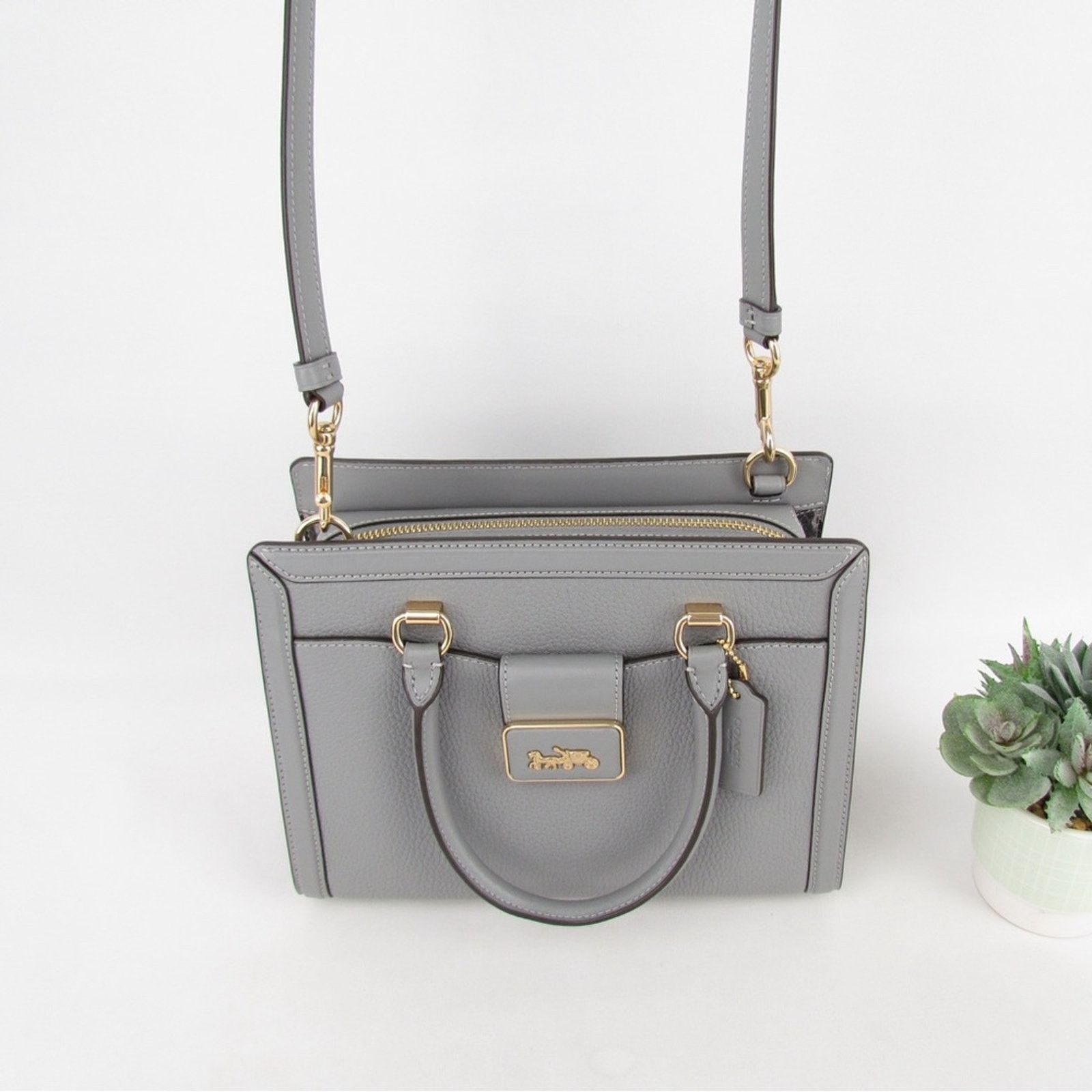 Coach NWT Coach Grace Carryall Satchel Bag Size ONE SIZE - 4 Thumbnail
