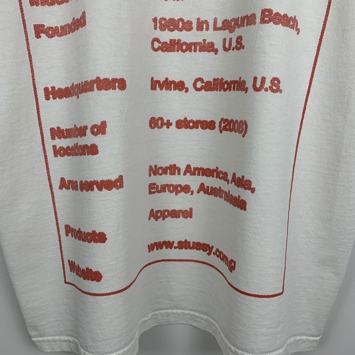 Stussy Vintage Stussy Inc. Tee Big Logo Surf Designer Y2K Size US M / EU 48-50 / 2 - 5 Thumbnail