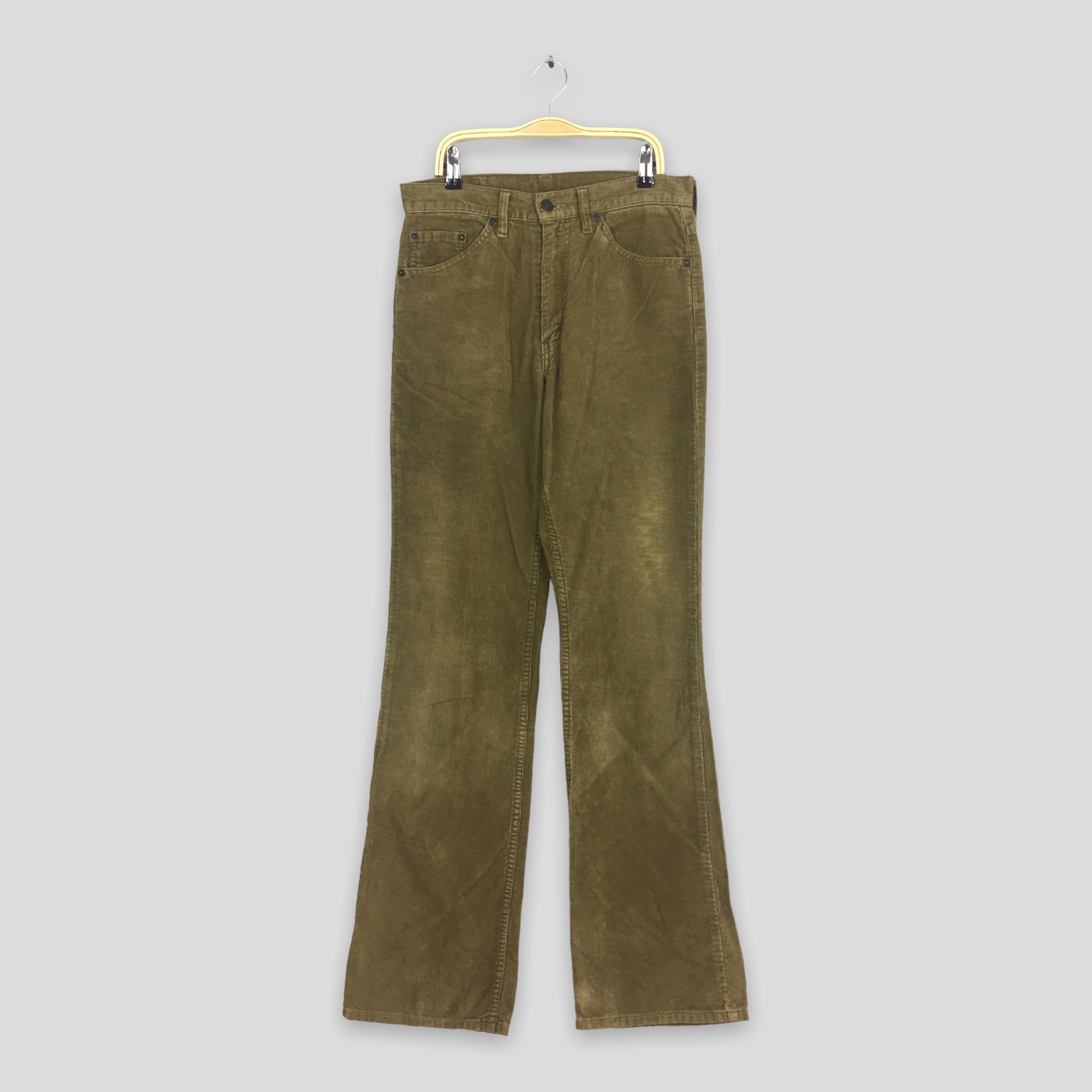 Levi's 29x32.5 Vintage Levi's 517 Corduroy Bootcut Pants S2005 Size US 29 - 1 Thumbnail