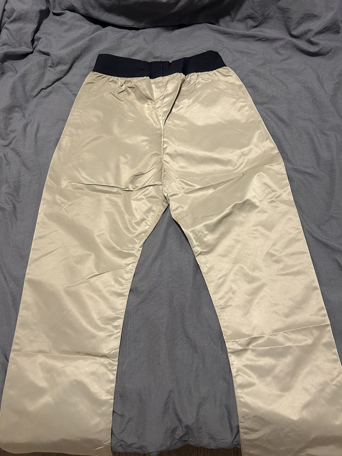 Essentials × Fear of God Tan Nylon Lounge Pants Size US 28 / EU 44 - 4 Thumbnail