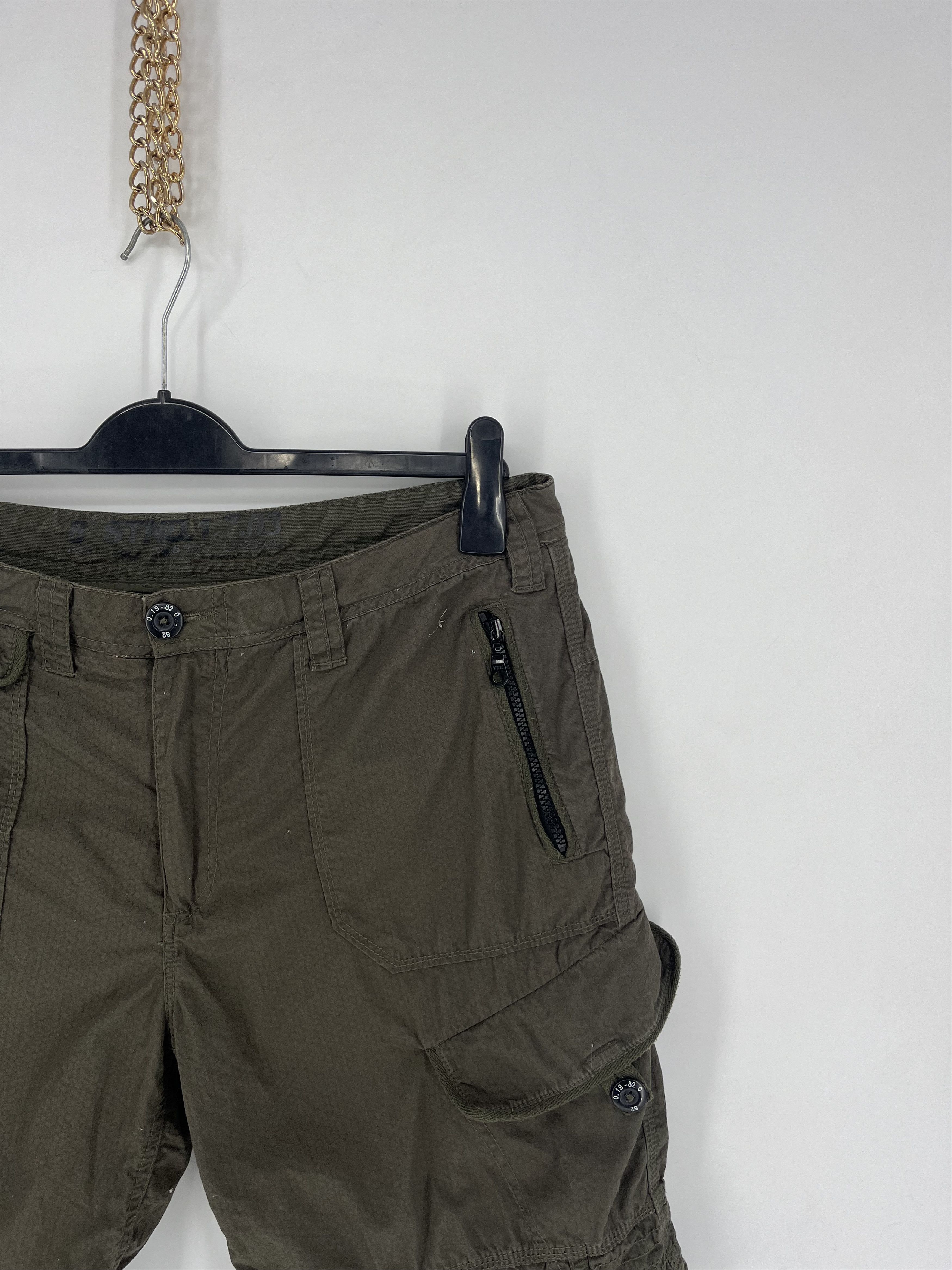 Other Vintage Army frst Combat Cargo Shorts Size US 36 / EU 52 - 5 Thumbnail