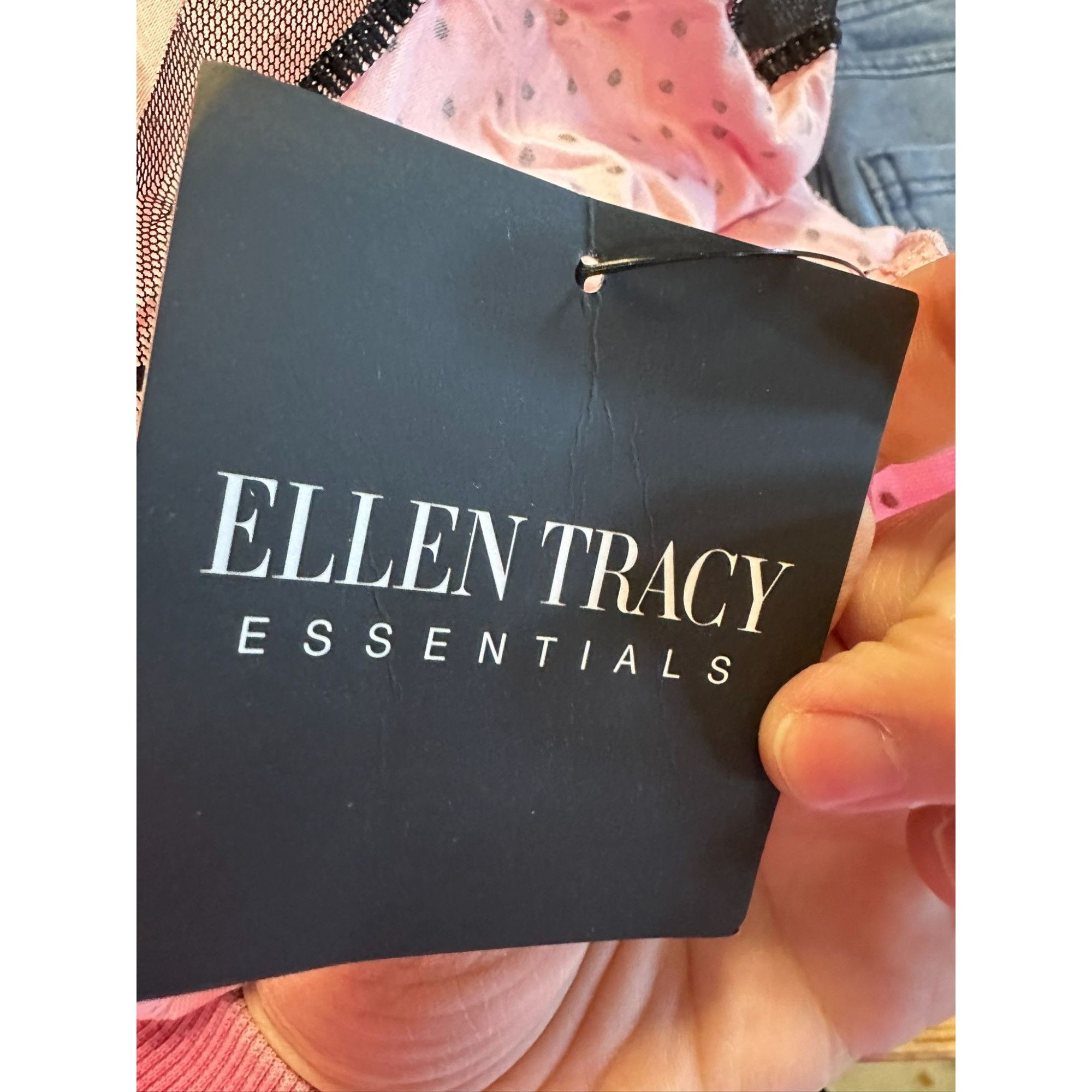 Ellen Tracy Ellen Tracy Essentials Nightgown Womens 1X Pink Print Short ...