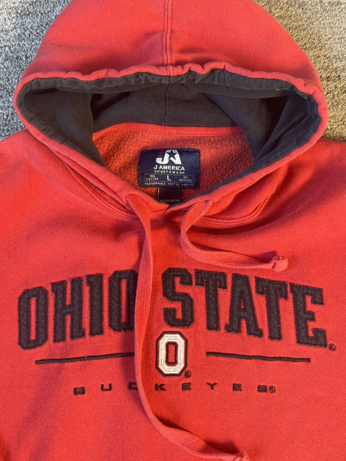Vintage Vintage OSU Hoodie Size US L / EU 52-54 / 3 - 2 Thumbnail