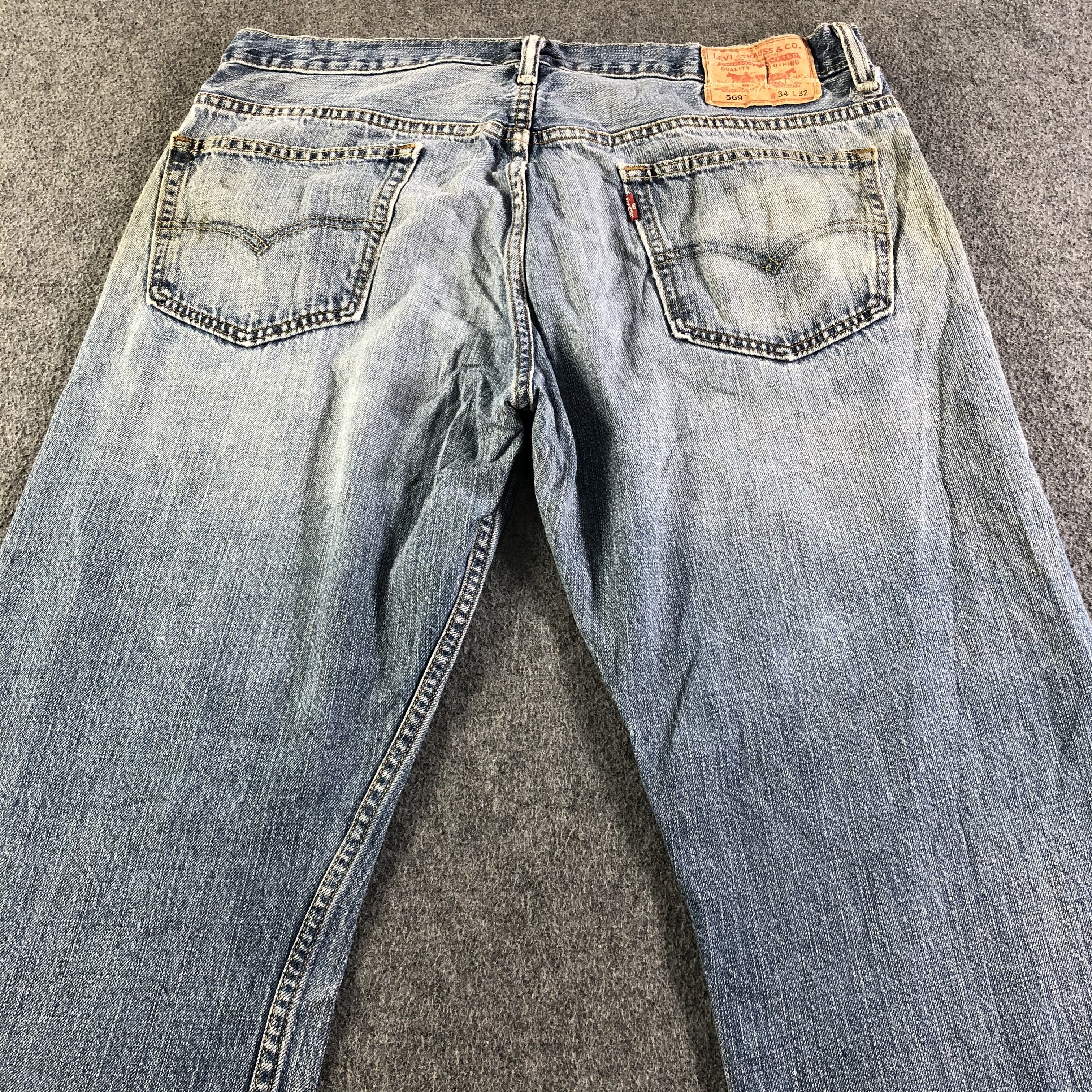 Levi's Vintage Levis 569 Jeans-J4404 Size US 35 - 4 Thumbnail