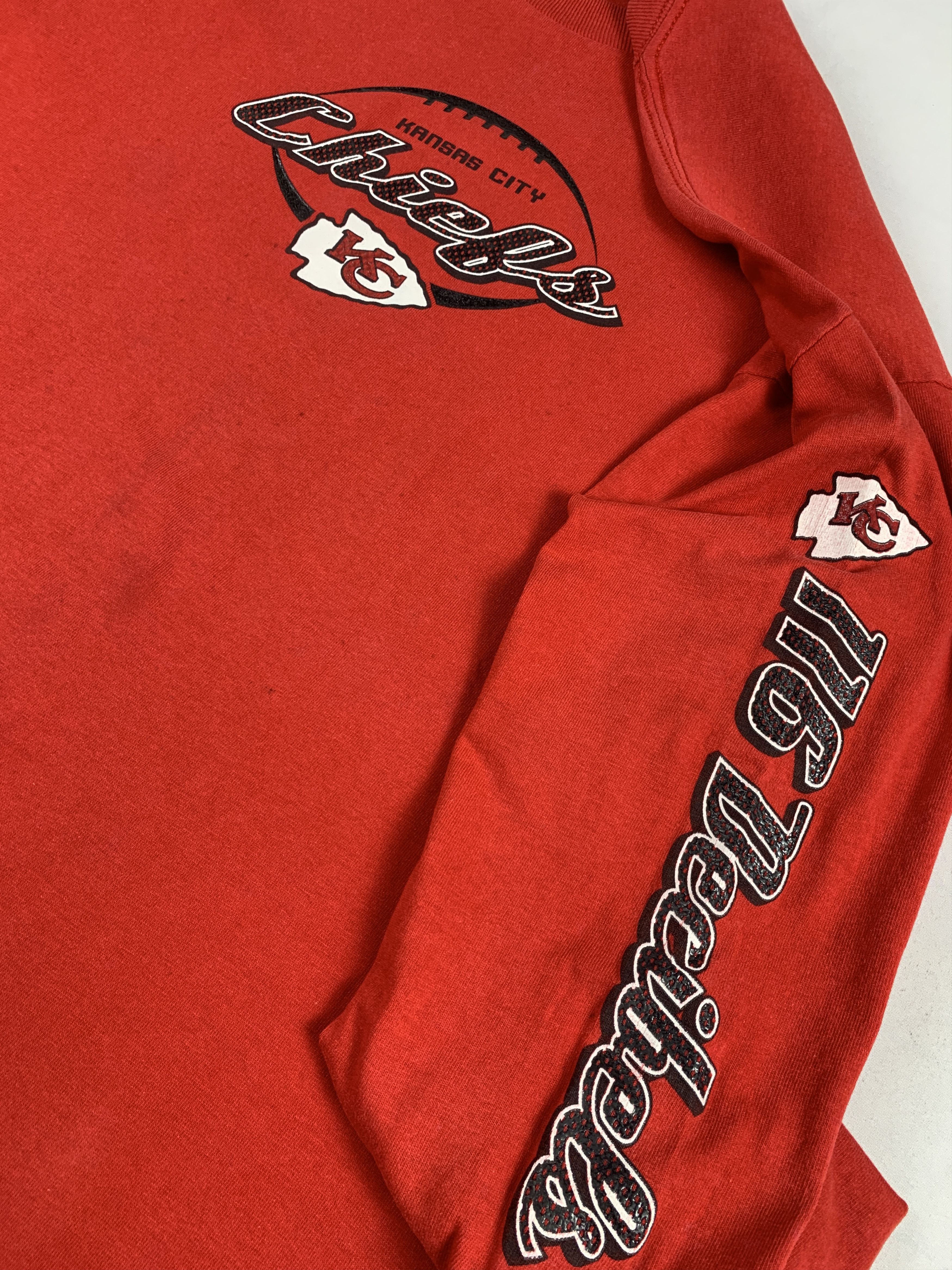 Lee 2000s Lee Kansas City Chiefs NFL Red Tee (L) Size US L / EU 52-54 / 3 - 3 Thumbnail