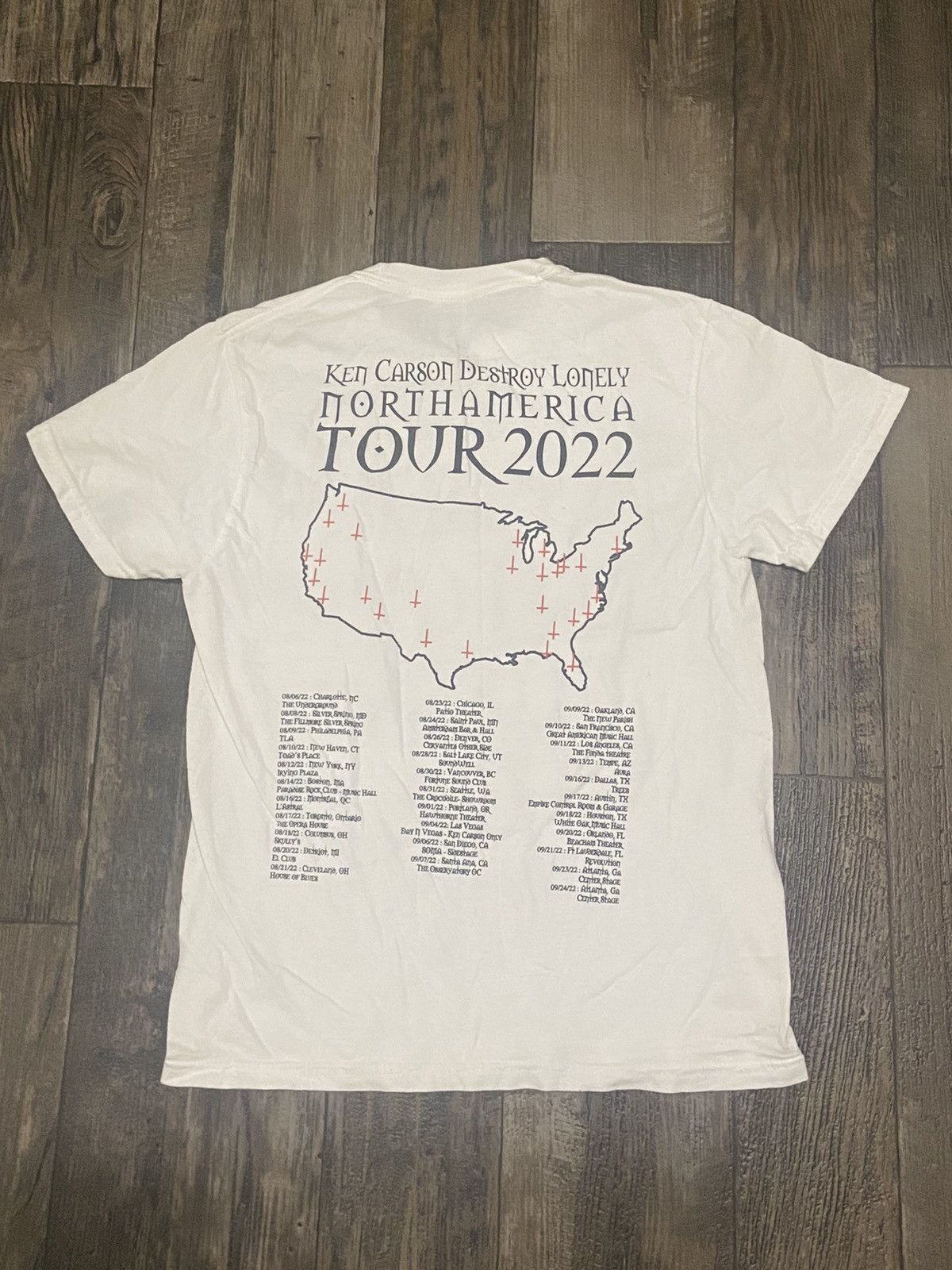 Destroy Lonely × Ken Carson × Playboi Carti Ken carson “X” tour merch Size US S / EU 44-46 / 1 - 2 Thumbnail