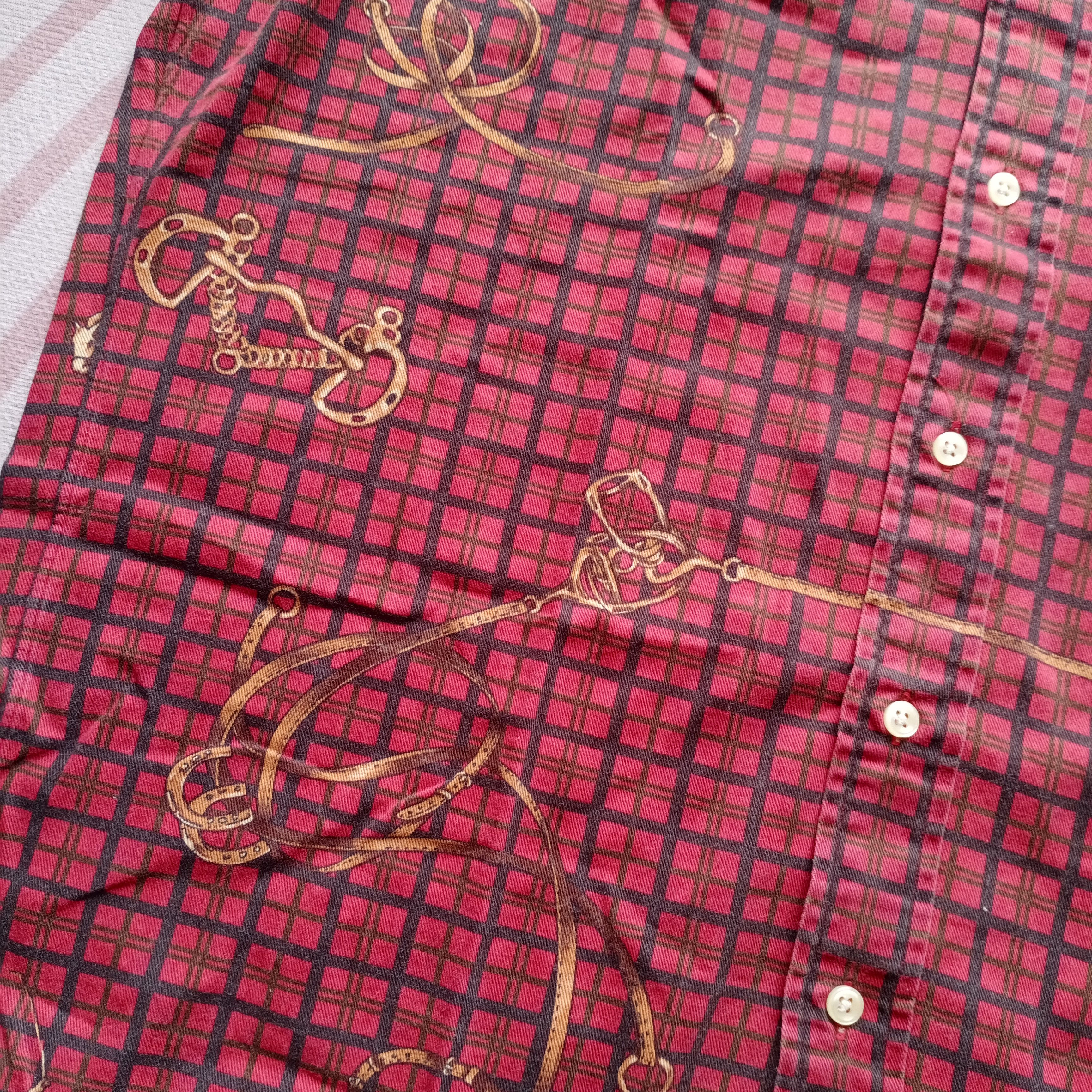 Ralph Lauren Vintage 90s Polo Ralph Lauren RL Pheasant Plaid Hunting Size US L / EU 52-54 / 3 - 8 Thumbnail