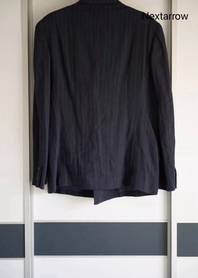 Yohji Yamamoto Yohji Yamamoto 90s Striped Linen Suit 2412-Nextarrow Size US M / EU 48-50 / 2 - 2 Thumbnail