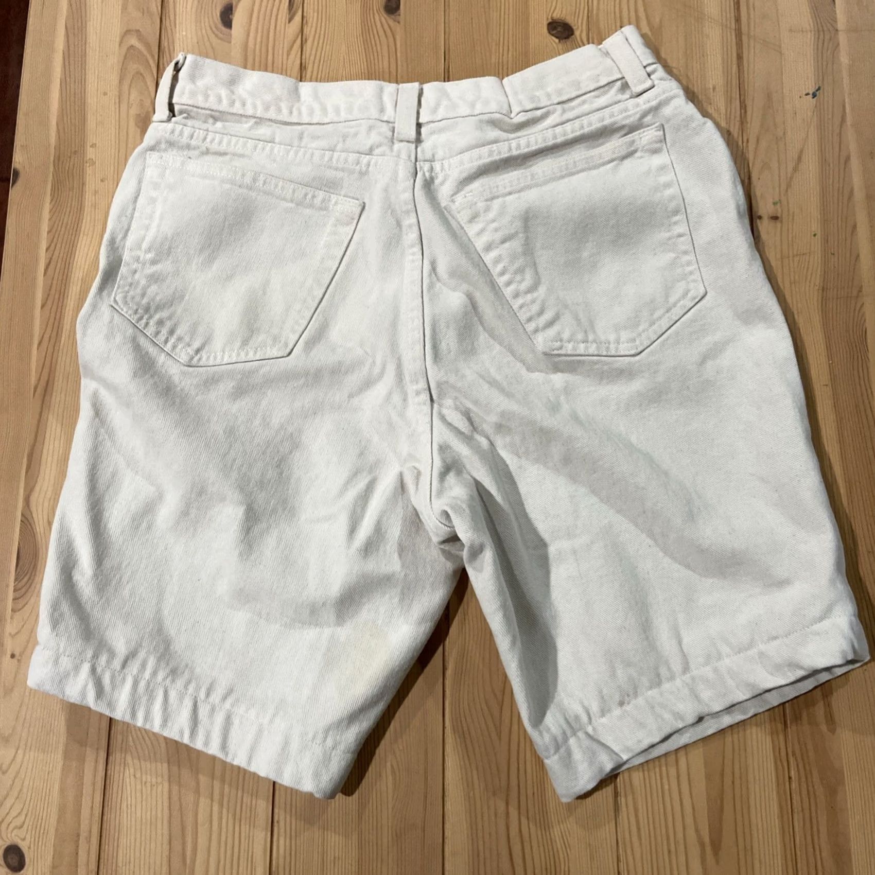 J.Crew VINTAGE J.CREW Shorts Mens 34/30 Button Fly Made in Vietnam White Chino Pocket Zipper Stretch Easy Care Size US 34 / EU 50 - 6 Thumbnail