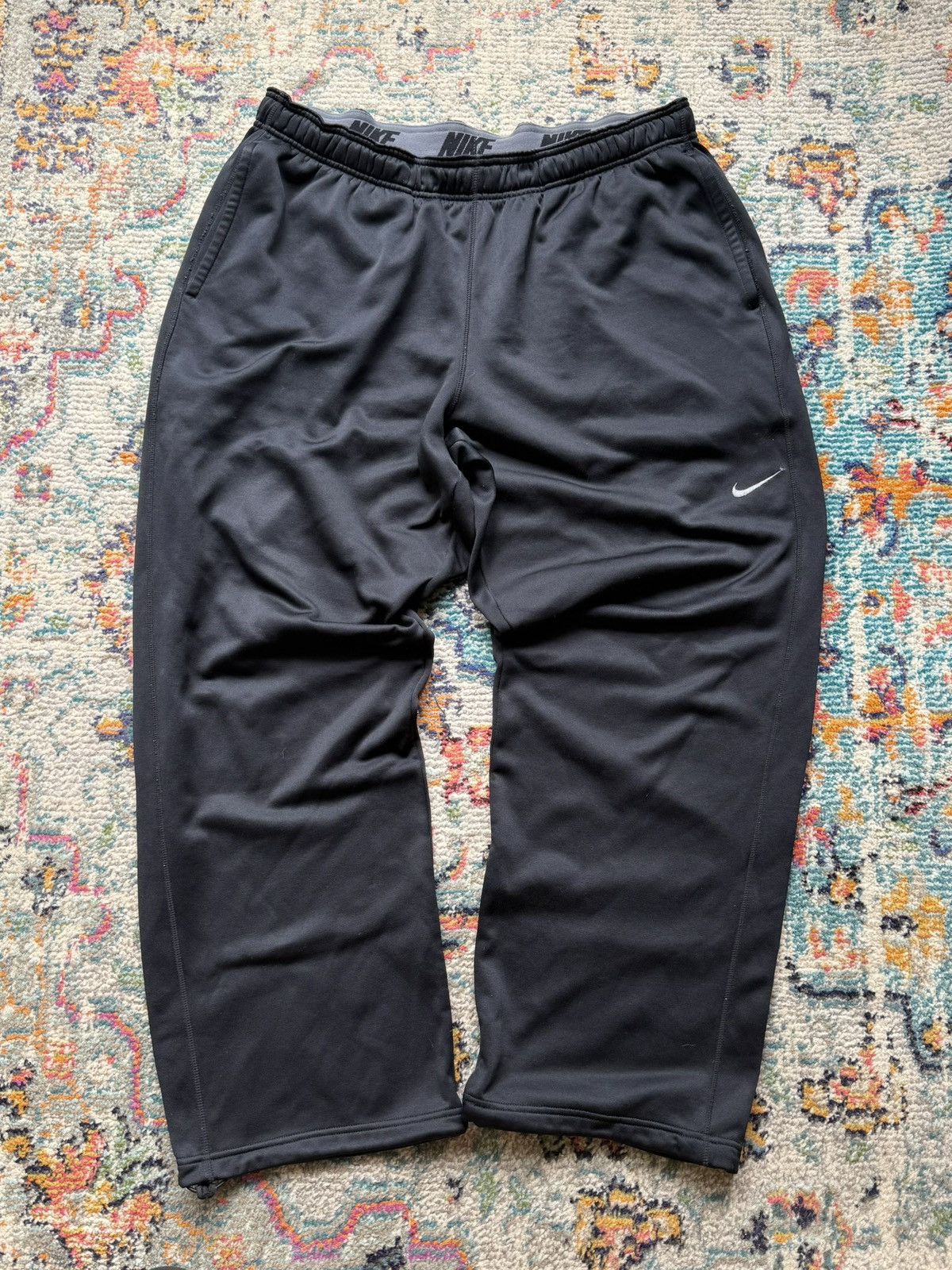 Nike Vintage Nike Therma- Fit Wide Leg Pants Size US 38 / EU 54 - 1 Thumbnail