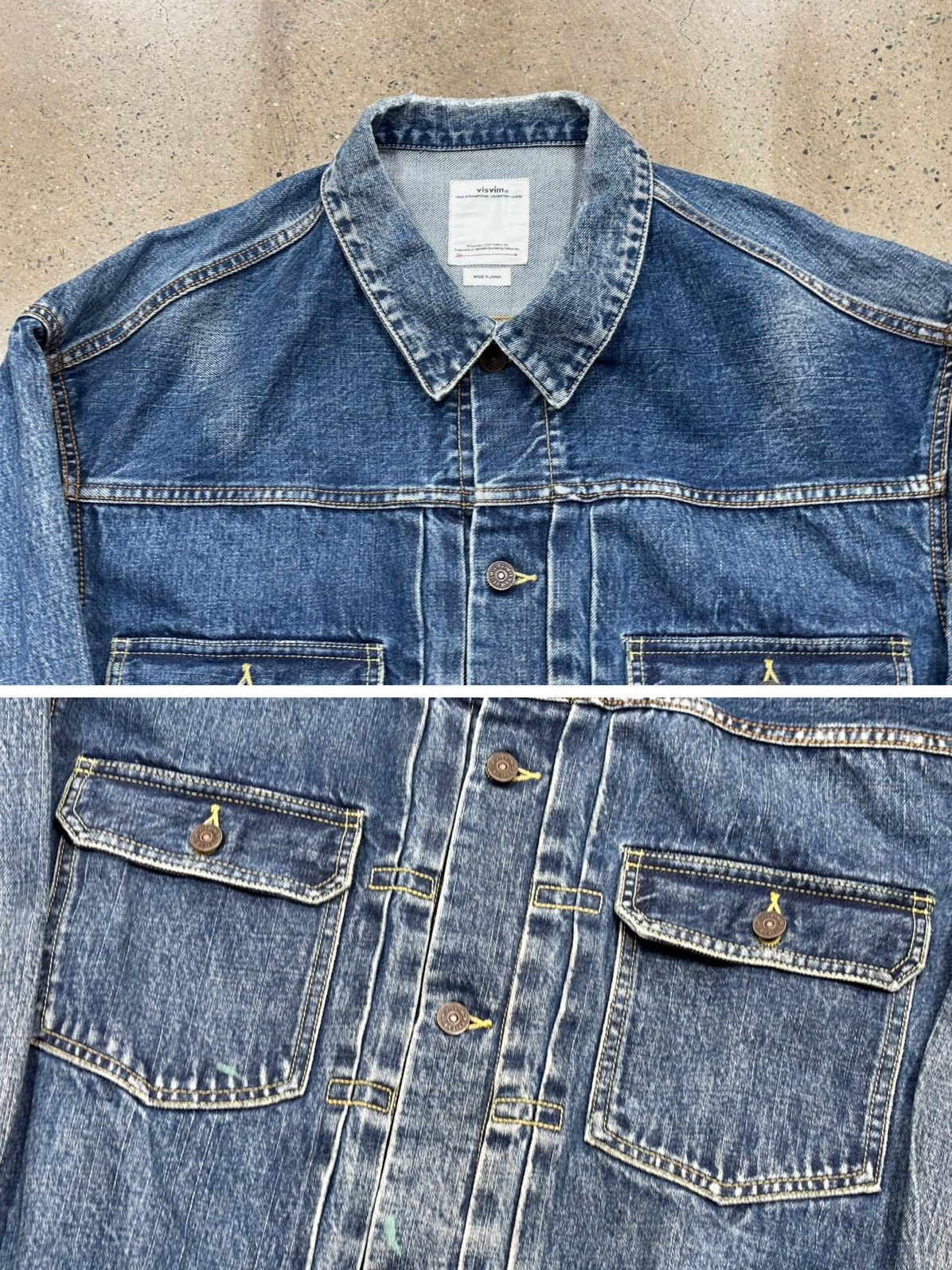 Visvim Visvim 21aw 101xx d1006 dmgd-1006 Size US XL / EU 56 / 4 - 4 Thumbnail