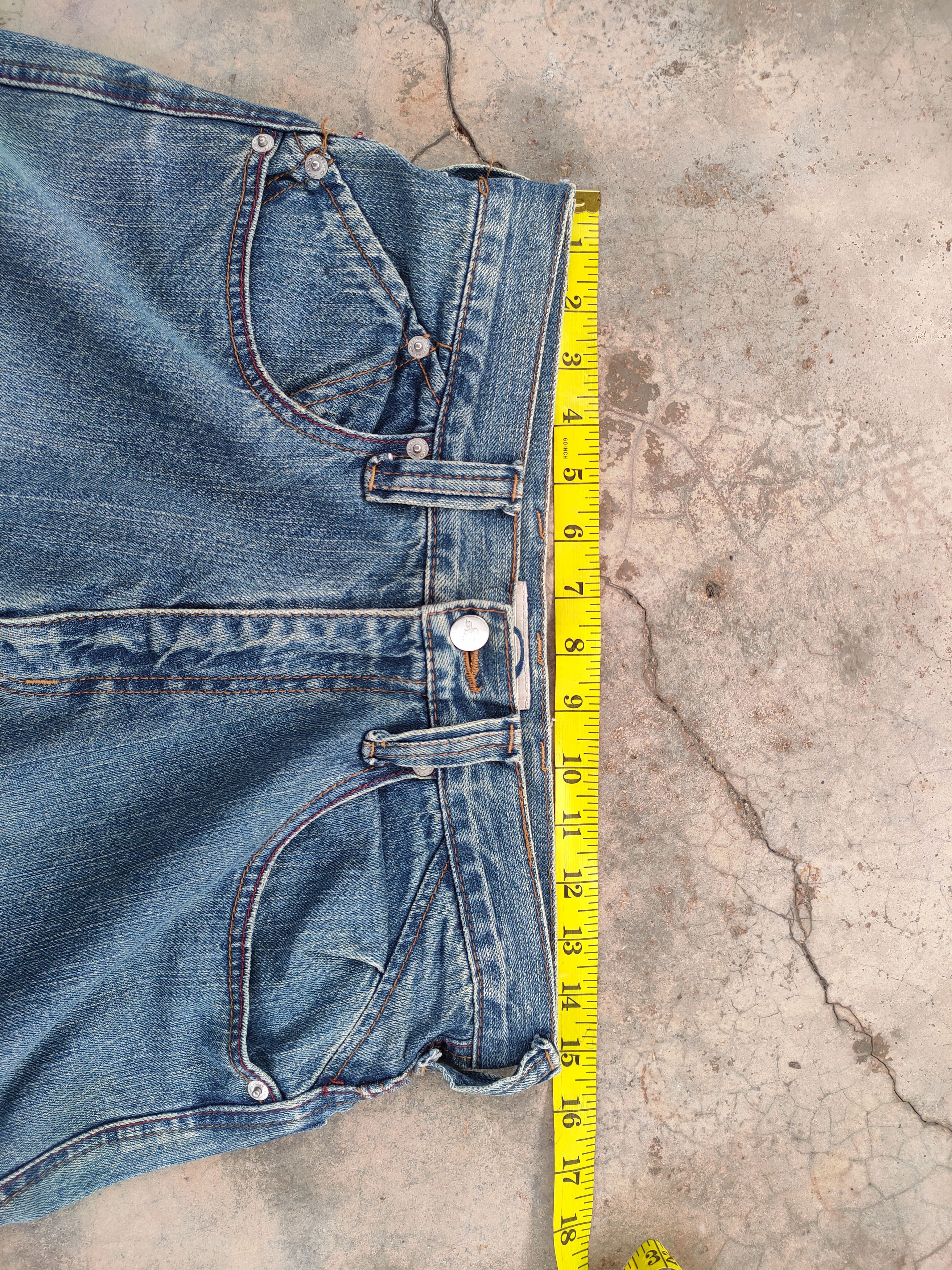 Japanese Brand × Jean × Vintage VINTAGE PIKO FADED RIPPED JEANS CARGO PANTS Size US 30 / EU 46 - 7 Thumbnail