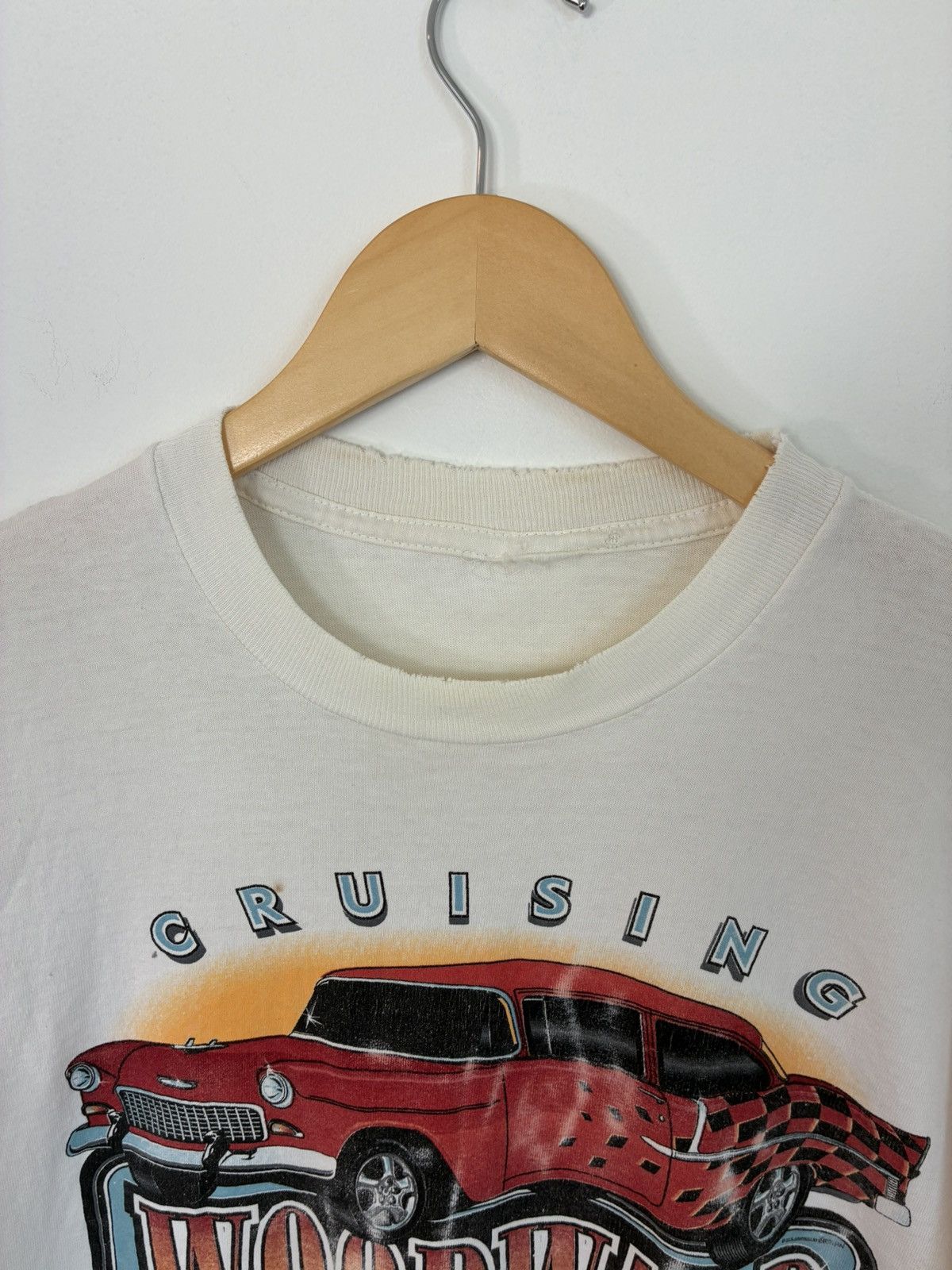 Vintage Vintage Thrashed Retro Hot Rod Car Tee Size US L / EU 52-54 / 3 - 3 Thumbnail